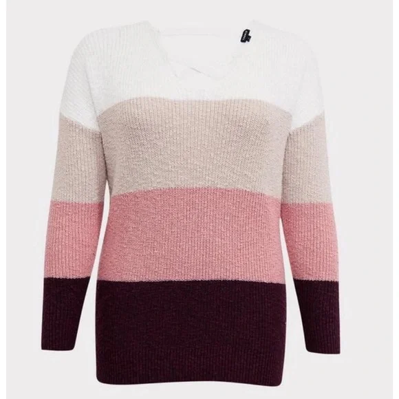 Torrid Criss Cross Back Sweater - Picture 5 of 13